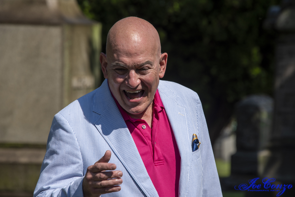 Bill Zeffiro performs as rep for the DPS. Photo: Joe Conzo, Jr.