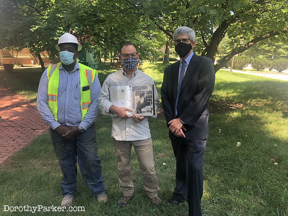 Robert Harris (foreman), Kevin C. Fitzpatrick (family representative), and Ned Himmelrich (attorney for the estate).